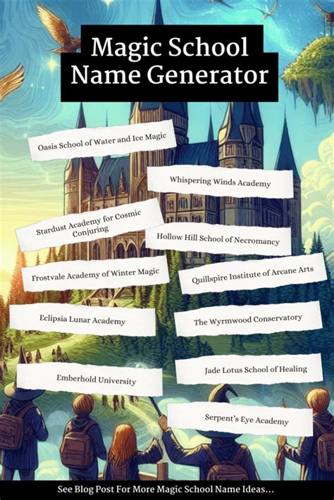 name generator for classroom|boarding school name generator.